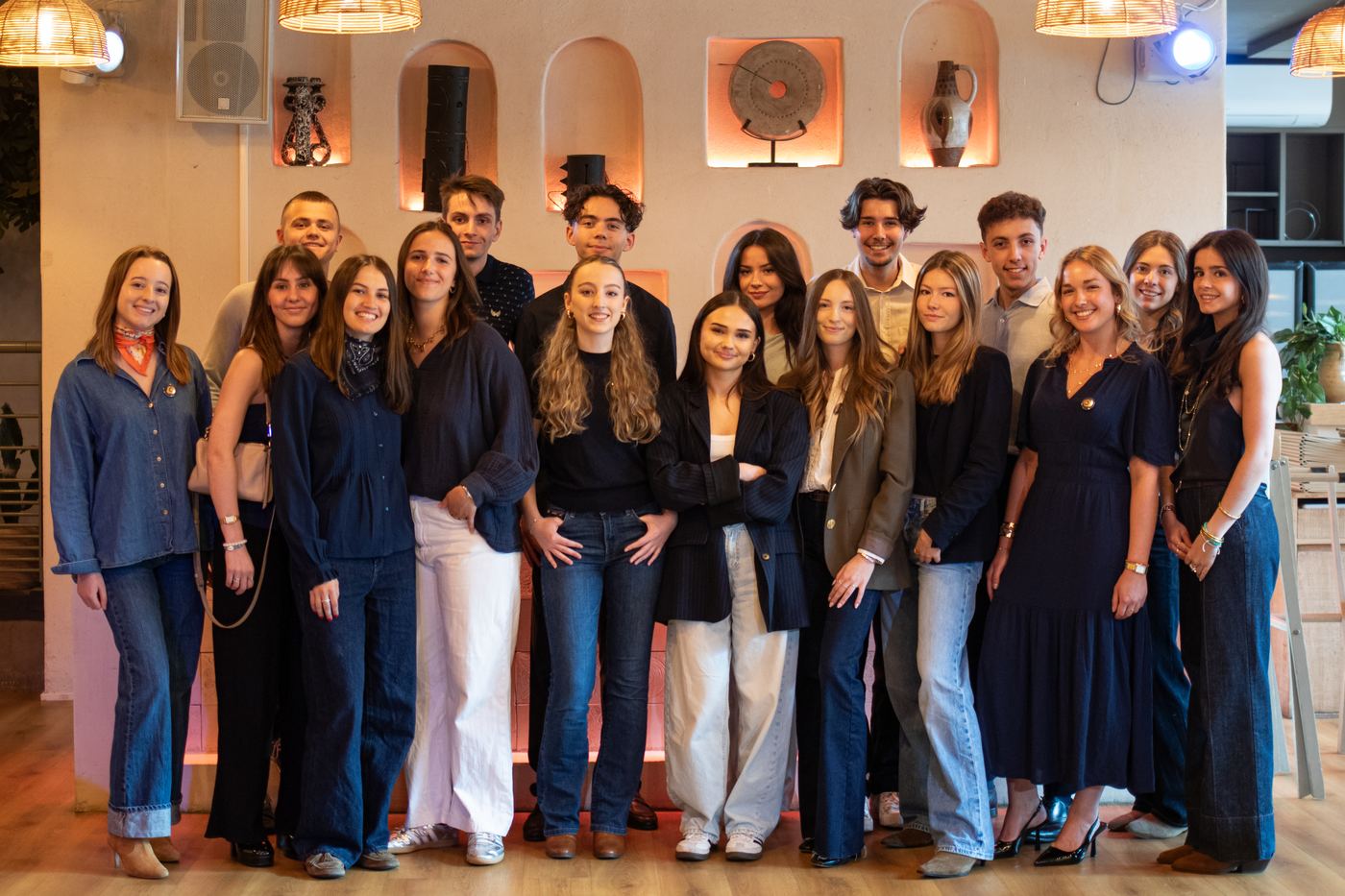 L’équipe d’Eurêka réunie pour une photo de groupe.